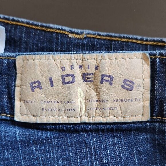 Riders by Lee Boot Cut Jeans Size 16 Classic Bootcut Denim - Picture 6 of 8